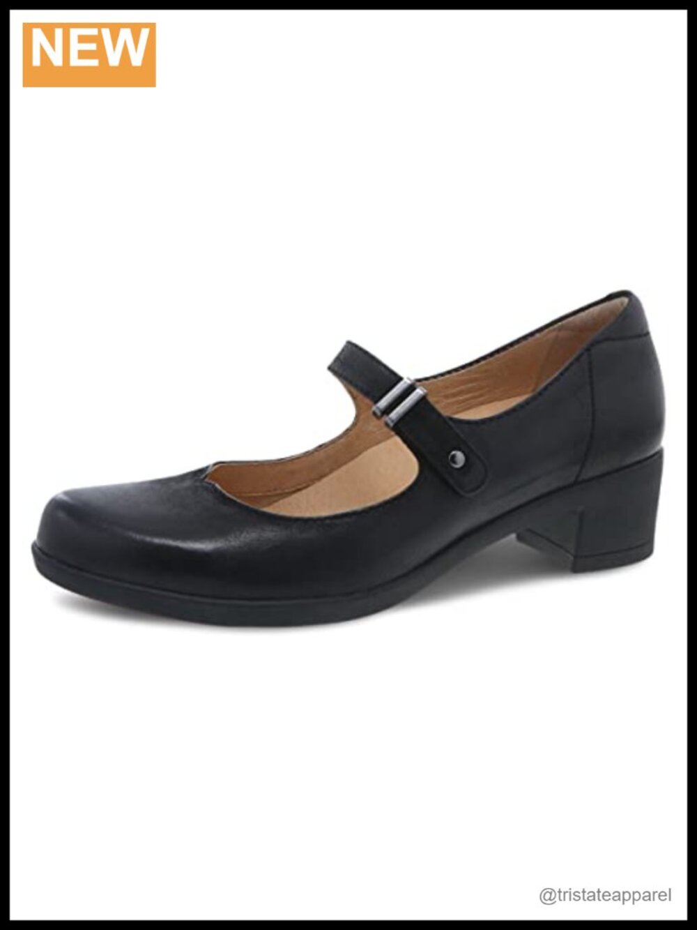 Mary Jane Comfort Shoes with Arch Support and Adjustable Strap